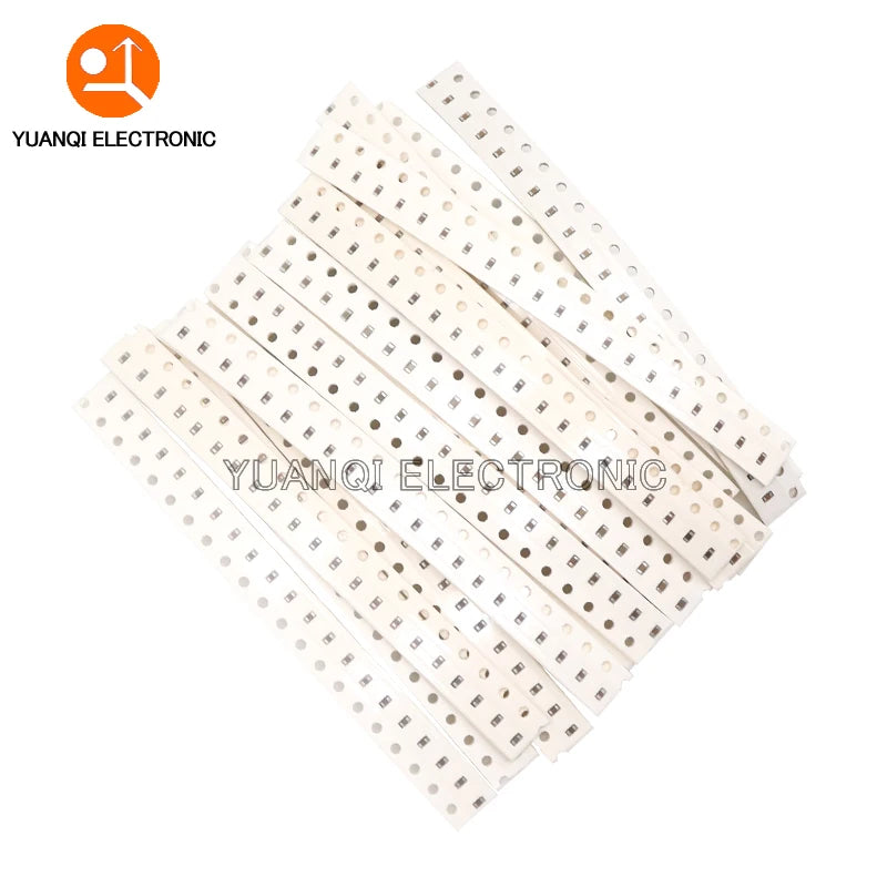 320PCS 720PCS 0603 0805 1206 SMD Capacitor Assorted Kit 16/36/50Values 1PF - 10UF Capacitance Set 100NF 0.1UF 1UF 2.2UF 4.7UF