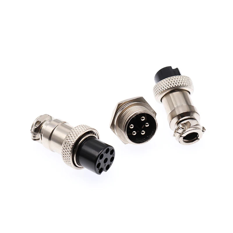 GX16 Aviation Circular Connector 2Pin3pin4pin 5pin6pin7pin8pin9pin10pin Male & Female Diameter 16mm L73 RS765 DF16 M16