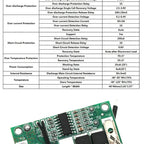 5S 18V 21V 20A Battery Charging Protection Board Li-Ion Lithium Battery Pack Protection Circuit Board BMS Module For Power Tools