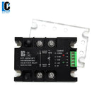 LCTC Voltage Regulator Relay 220V 380V Voltage Stabilizer Module Power Barrier Controller Enhanced Single Phase AC 10A-200A DTY