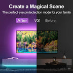 RGB 5050 LED Strip Lights App Control TV Backlight Flexible Ribbon Tape USB 5V Led Light for PC Gaming Room Decoration