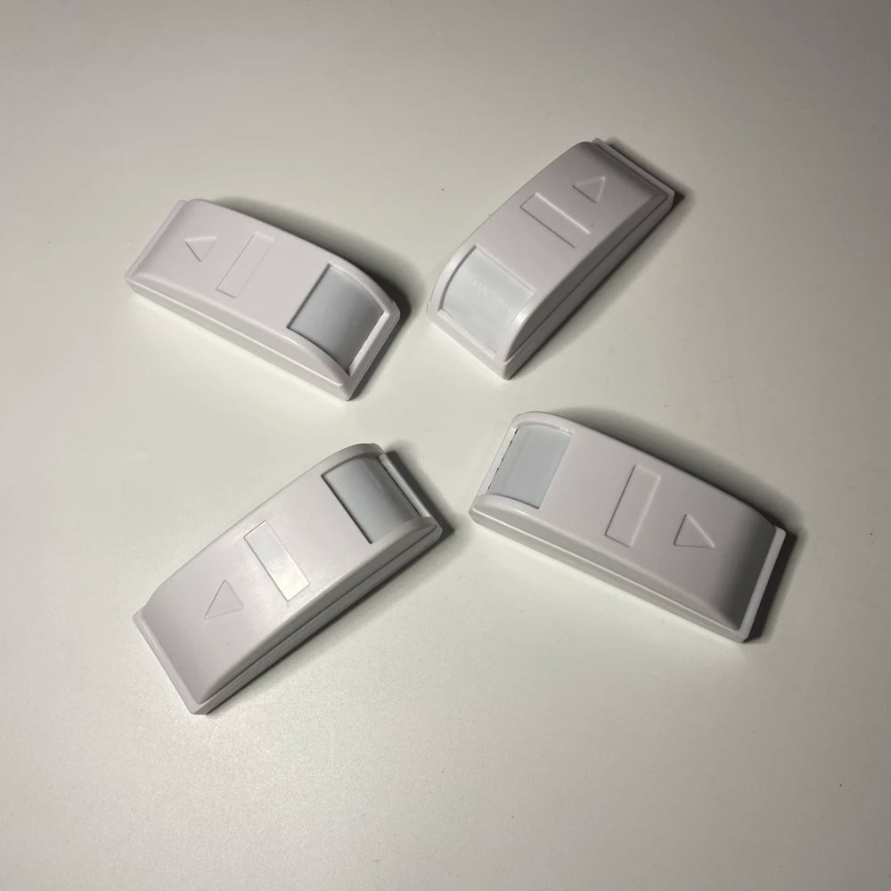 4Pcs 461 Wired Passive Infrared Detector Mini Curtain PIR Motion Sensor For Home Security Indoor Intruder Burglar Alarm
