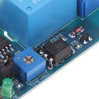 5V/12V Delay Timer Relay Module - Normally Open Trigger with Vibration Sensor for Alarm & Automation〔YY26〕
