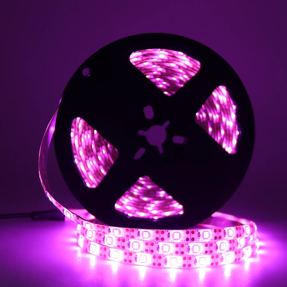 5V 2835 LED Strip Light USB 60Leds/m Flexible Fita Led Tape With Switch White Warm White Waterproof LED Lights for Room Decor