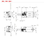 1pcs N20 Metal Gearbox Gear Motor DC3V 6V 12V 5rpm-1000rpm Slow Speed High Torque Electric Motor DIY Robot Car Eleltric Lock