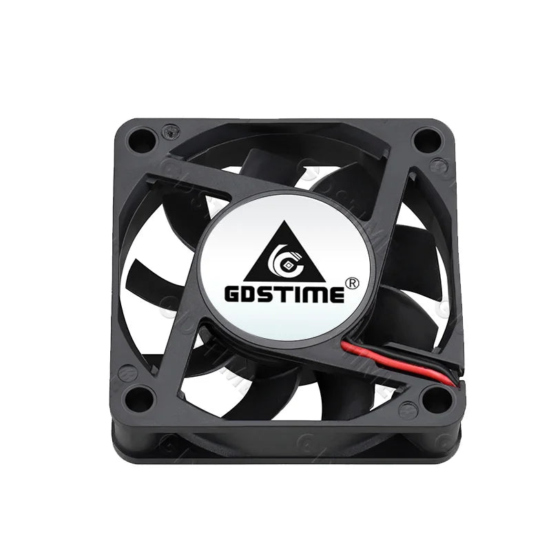 Gdstime 60MM 6015 12V 24V Axial Fan 5V USB PC Case Fan Ball DC Brushless Fan 2PIN 60x60x15MM 3D Printer Cooling Fan CPU Cooler