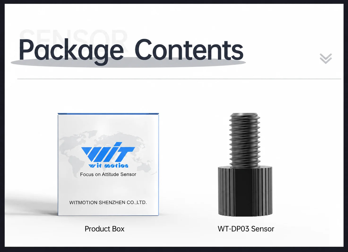 WitMotion WT-DP03 High Precision Water Depth Pressure Sensor MS5837 30Bar ADC 0.016mbar Resolution for Arduino ROV AUV Diving