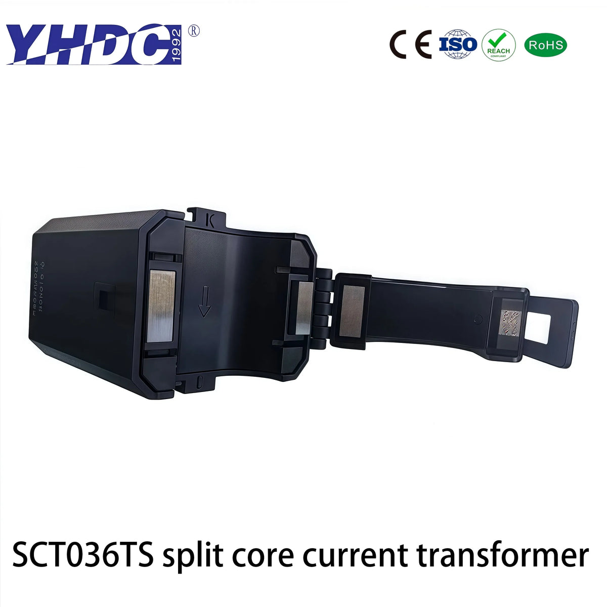 YHDC SCT036TS Input 100A/200A/300A/400A/500A/600A Output 50mA/0.1A Accuracy 0.5%Split Core Current Sensor AC Current Transformer