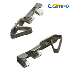 100PCS KF2510 Cold-Pressed Terminal 2.54MM Spacing Connect Reed Terminal Copper Line Pressing Female Terminal Reeds