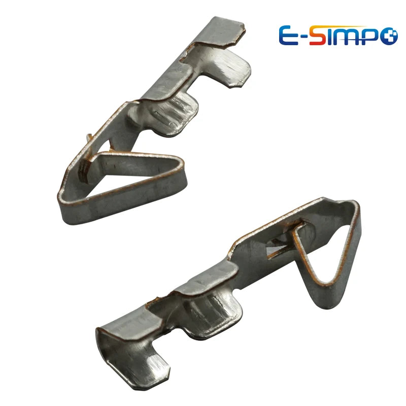 100PCS KF2510 Cold-Pressed Terminal 2.54MM Spacing Connect Reed Terminal Copper Line Pressing Female Terminal Reeds