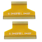 ChengHaoRan 2PCS 5PCS 10PCS Pitch 0.5mm to 1.0mm 30pin/40pin FFC FPC Flexible Flat Cable for LCD