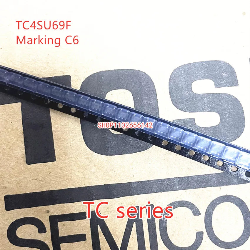 10/50PCS TC4SU69F Marking C6 SOT23-5 SOT153 SMD single NAND gate single inverter chip IC TC4SU69F