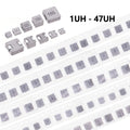 10PCS 2.2 3.3 4.7 6.8  0420 0520 33 47 68 UH 100UH 1UH 0630 0650 1040 1R0 2R2 6R8 SMD Molding Power Inductors 1UH ~ 47UH 10 15