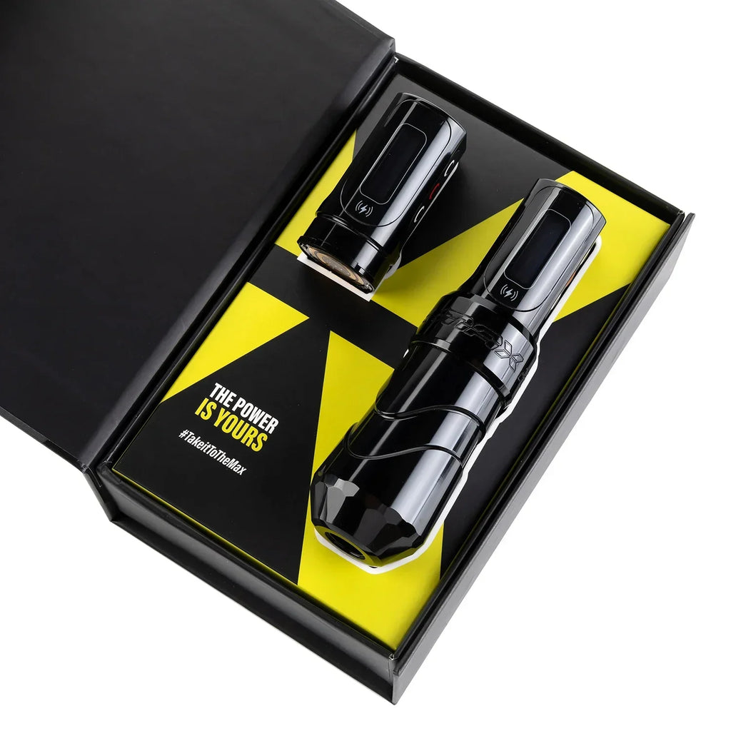 FK Iron Flux Max New Popular Professional Wireless Rotating Tattoo Machine Pen 3.5mm, 4.0mm, 4.6mm Stroke Art Home Page