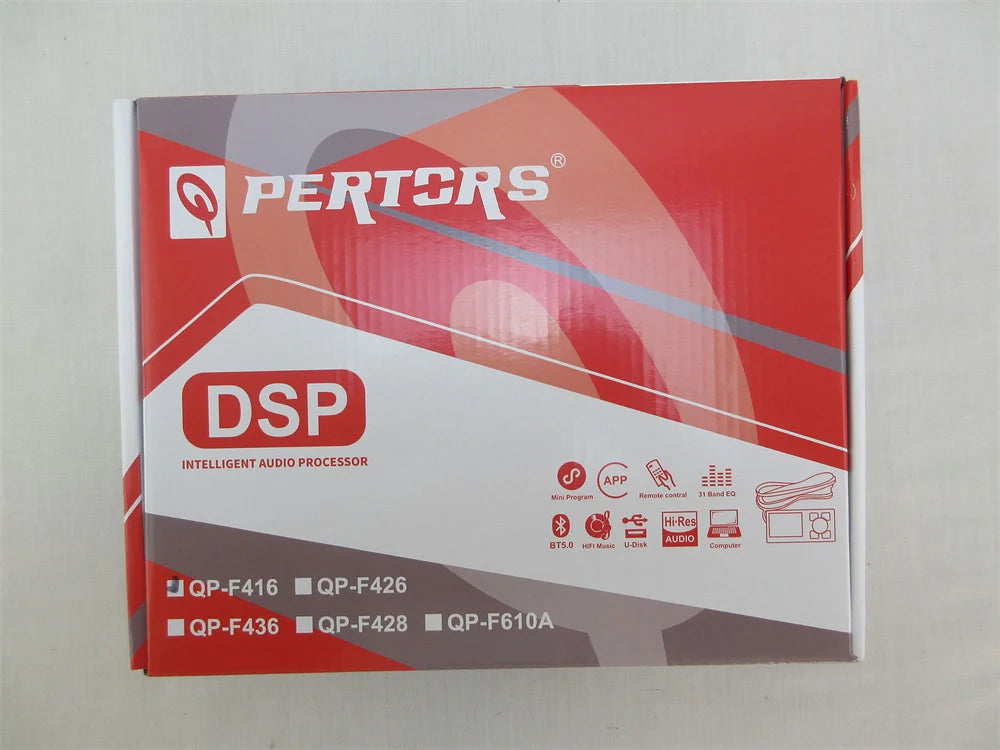 Intelligent Audio Processor with 4-in and 6-out DSP RCA Output for Automobile Modified Audio Amplifier.