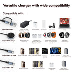 3 In1 Wireless Charging Cable for Mobile Phones with USB-C Wireless Charger for IPhone13 14 16