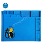 Silicone Soldering Mat Desk Platform for BGA Welding Station Solder Iron Phone PC Repair Magnetic Heat Insulation Pad S-180