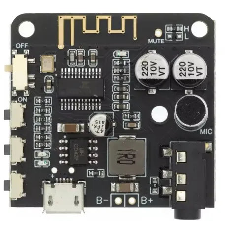 1-10pcs Bluetooth 5.0 Audio Receiver Board MP3 Lossless Decoder Wireless Stereo Music Module 3.7-5V XY-BT-Min