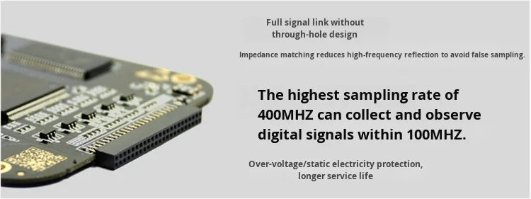 DSLogic 16-Channel Logic  with up to 400M Sampling Bandwidth 5x Saleae Debugging Assistant Consumer Electronics