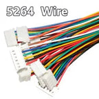 10/20sets Lot 5264 2.54 2.5mm Pitch Female Housing+Straight/curved needle+Terminal 2P~12Pin 5268 For PCB Wire To Board Connector