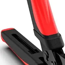 AMPCOM One-step RJ45 Ratcheting Crimper Network Tool for Cat6A, Cat7 Shielded Connector with 2pcs Replaceable Crimping Dies