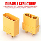 XT90 Male Female Connector Plug Welding Terminal Plugs for RC Lipo Battery Drone Boat Airplane Wire Cable Connectors Adapter