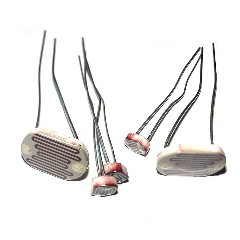 5pcs 12528 Light Sensitive Resistor 12mm Photoresistor Resistor LDR Dependent Resistance GL12528