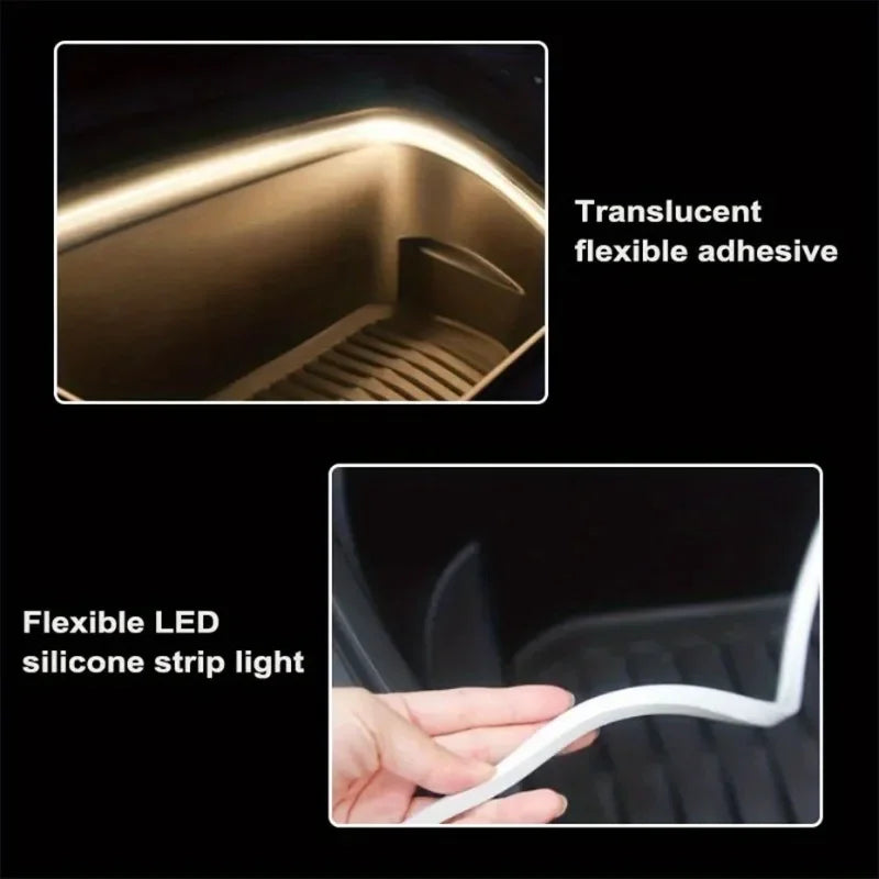 Car High Brightness Trunk Lighting Ambient Light Interior Decoration LED Wiring Free Automatic Sensing Tailgate LED Light Strip