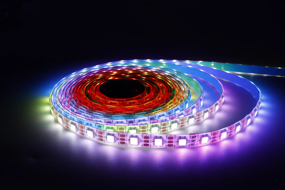 WS2812B WS2815 WS2811 WS2813 5050SMD Addressable LED Strip RGB Full Color Smart Programmable Led Lights Atmosphere Home Decor