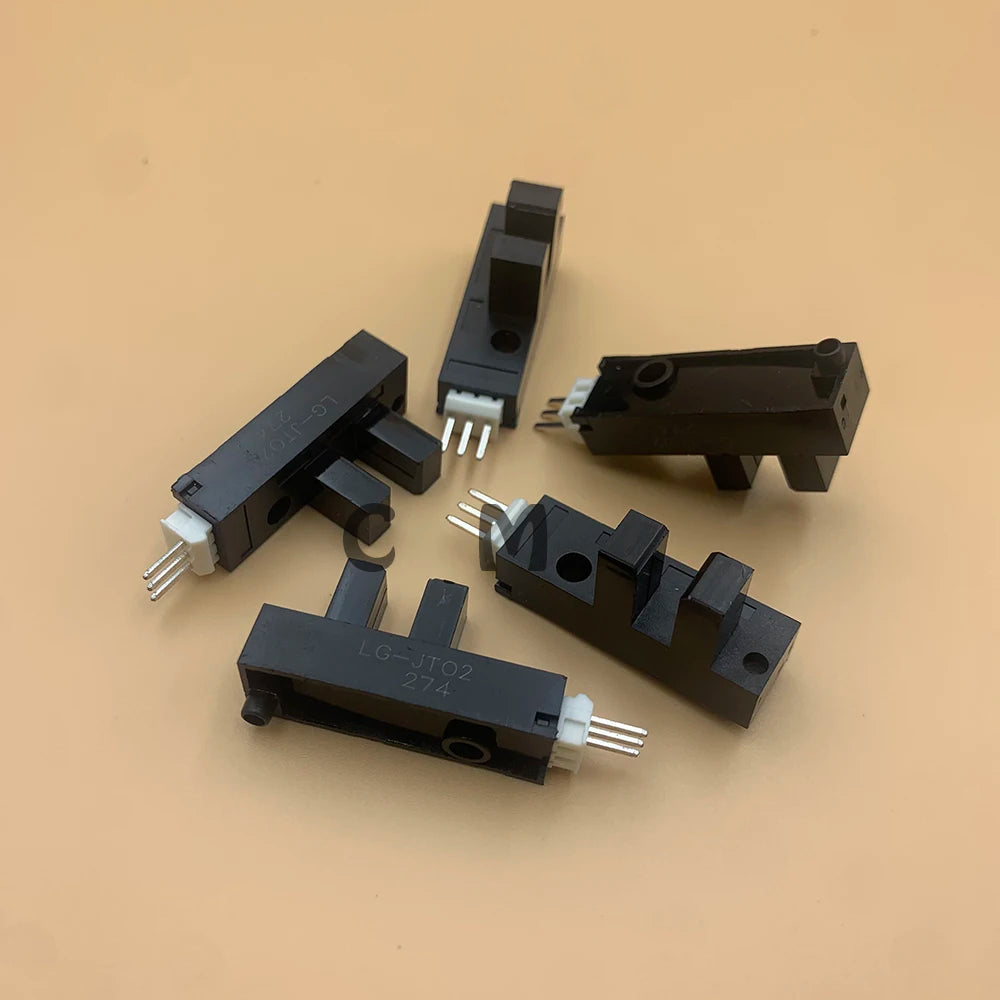 4PCS LG-JT02 Home Position Sensor Limited F Shape Switch for Eco Solvent UV Flatbed Printer Allwin Dika Xuli Thunderjet Human