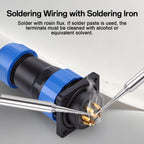 SP13 Connector Waterproof IP68 2pin 3pin 4pin 5pin 6pin 7pin Docking Male Plug Female Socket Cable Plug and Socket Connectors
