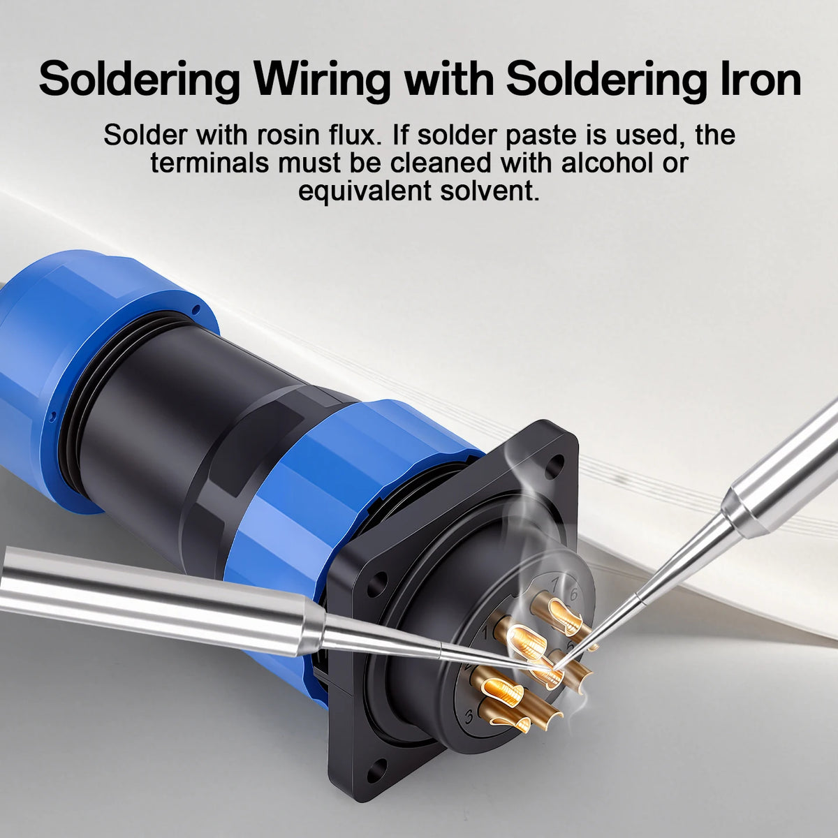 SP13 Connector Waterproof IP68 2pin 3pin 4pin 5pin 6pin 7pin Docking Male Plug Female Socket Cable Plug and Socket Connectors