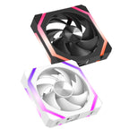 JUMPEAK CS120 ARGB Cooling Fan 360mm 240mm Modular Stackable Splicing Silent 120mm RGB Fans Kit For Gaming PC Case Water Cooler