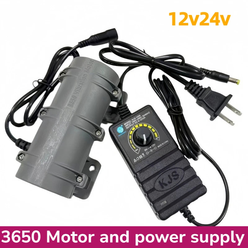R3650 DC  Small Vibration Motor Speed Regulation Alarm System Massage Table Chair Motor Equipment12v24v