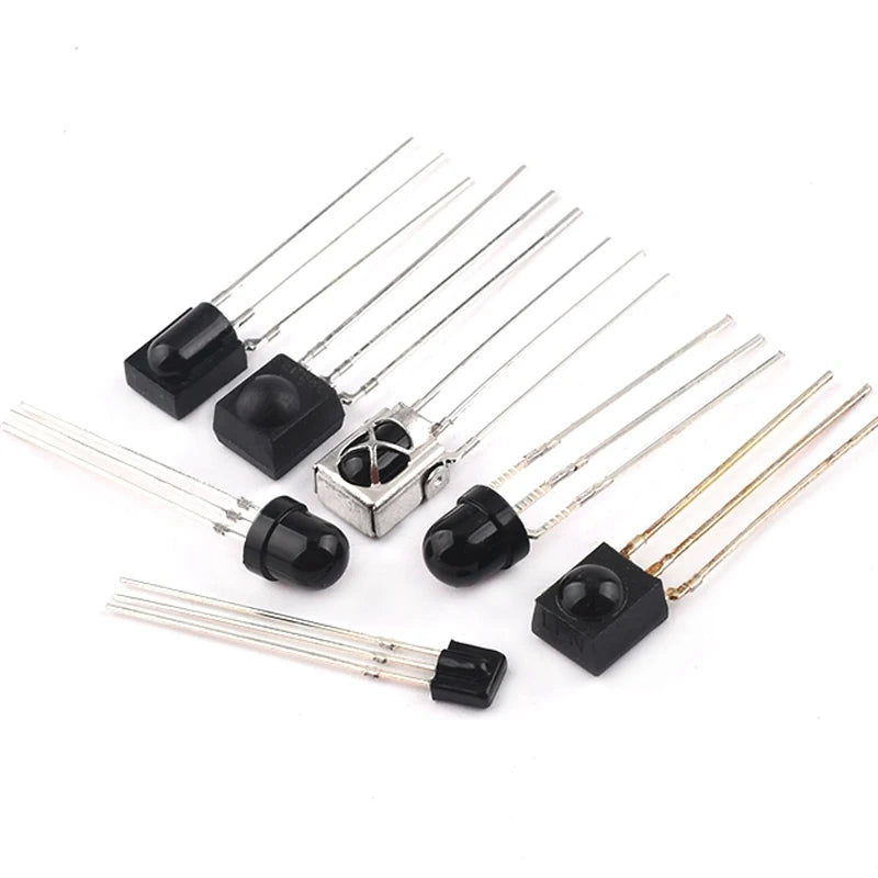 Snvi 5PCS Universal IR Infrared Receiver VS1838B CHQB HS0038 TL1838 VS1838 1838 HX1838 VS0038 Remote Receiver Tube