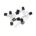5-100pcs DS18B20 DS18B TO-92 Chip Programmable Digital Thermometer Temperature Sensor Temperature Acquisition TO-92