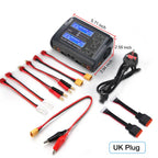 HTRC 400W/240W RC Charger  Dual Channel AC DC Charger Discharger for LiPo LiHV LiFe Lilon NiCd NiMh Pb Battery Balance Charger