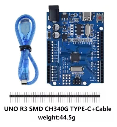 UNO R3 Official ATMEGA16U2/UNO+WiFi R3 MEGA328P Chip CH340G For Arduino UNO R3 Development Board WeMos ESP8266 USB/TYPE-C/Micro