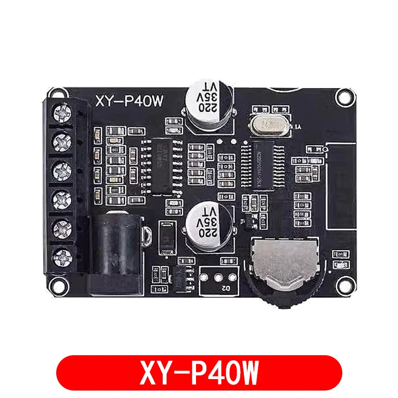 10W/15W/20W Stereo Bluetooth Power Amplifier Board 12V/24V High Power Digital Amplifier Module XY-P15W XY-P40W
