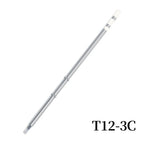 Silverflo T12 Soldering Iron Tips 2.4D 3C B I K for 938BD-III Soldering Station