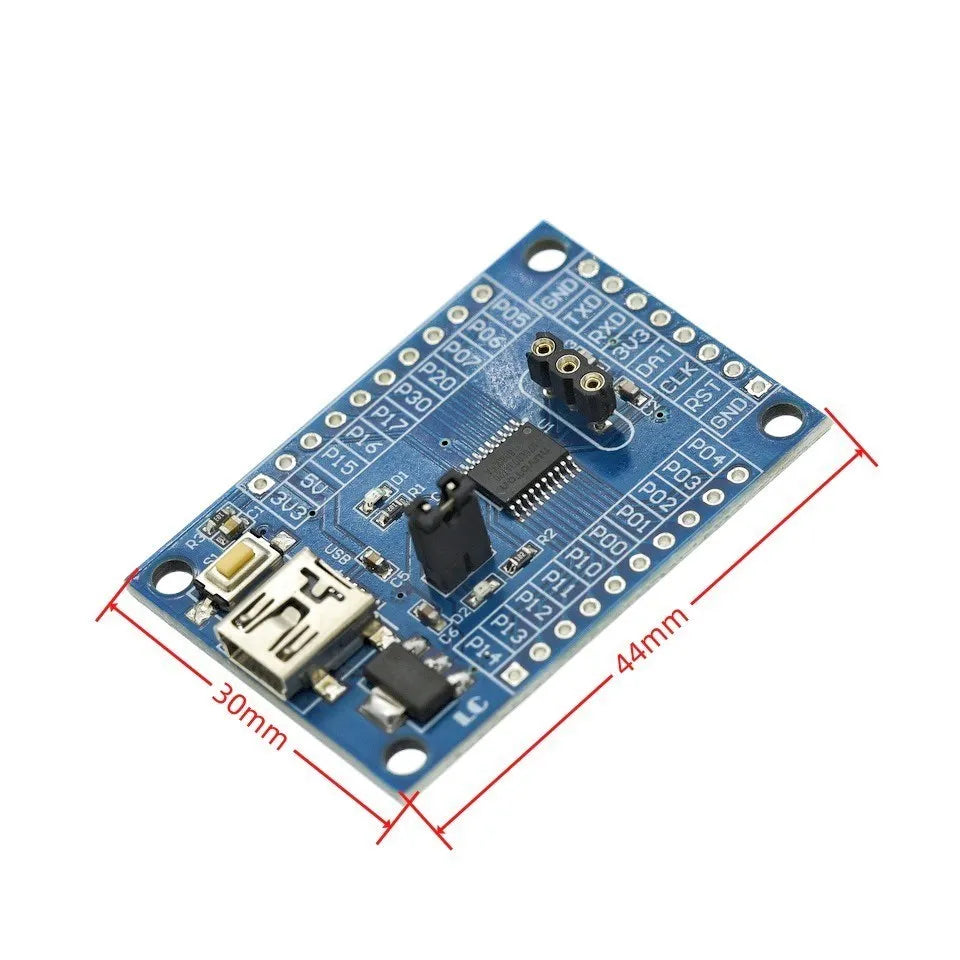 N76E003AT20 Microcontroller Development Board N76E003 51 C51 Expansion Board 8051 Core System Board Single Chip Microcomputer