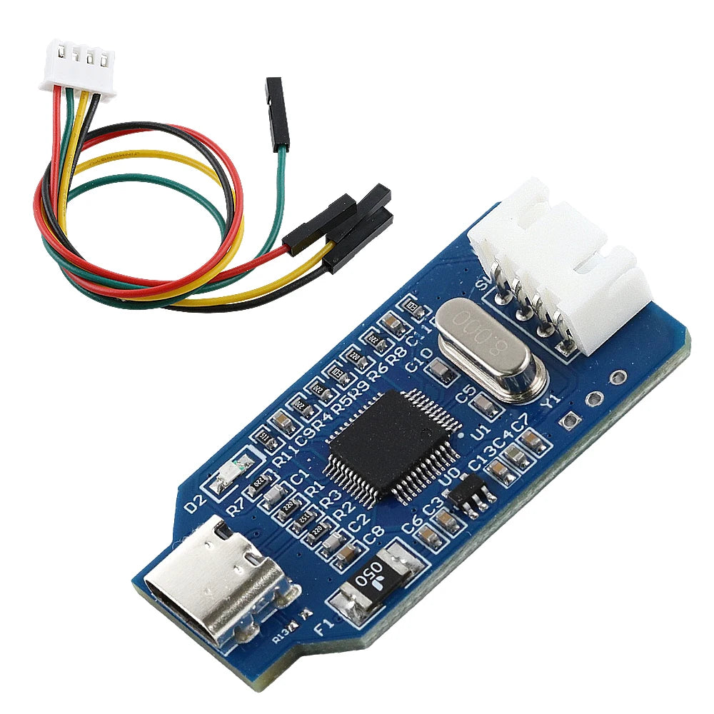 OB ARM Emulator Debugger SWD Programmer STM32 Downloader for Arduino Compatible with J-Link USB TYPE-C with DuPont Cable