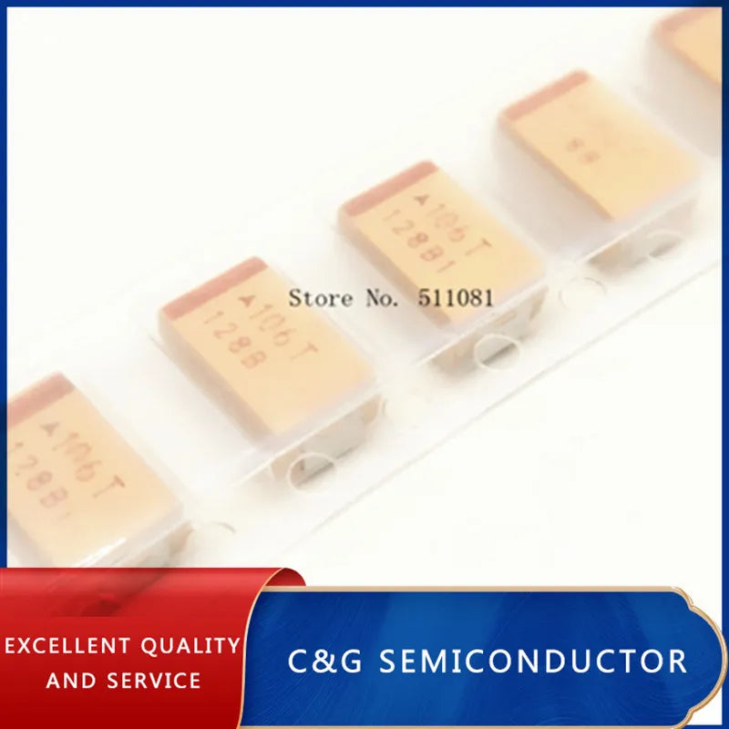 10PCS 100UF A/B/C/D Size SMD Tantalum Capacitor 6.3V 10V 16V 25V 35V 50V 1UF 2.2UF 4.7UF 10UF 22UF 33UF 47UF 220UF 330UF 470UF