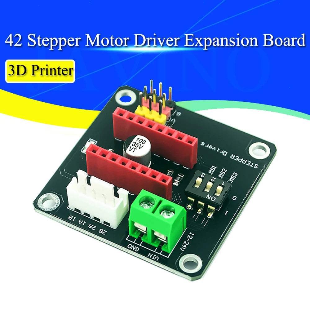 1/5/10Pcs 42 Stepper Motor Driver Expansion Board DRV8825 A4988 3D Printer Control Shield Module For Arduino 3 Ramps1.4 DIY Kit