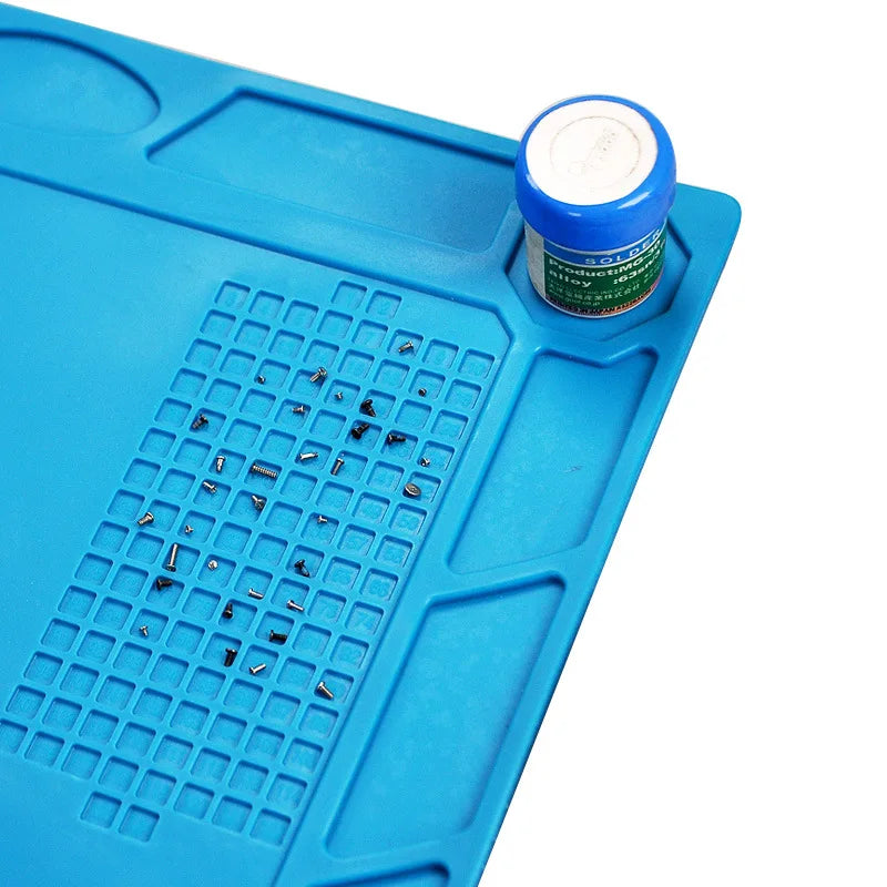 ESD Heat Insulation Soldering Mat Computer Phone Repair Tool Kit Working Repair Pad Heatresistant Maintenance Platform Job Tools