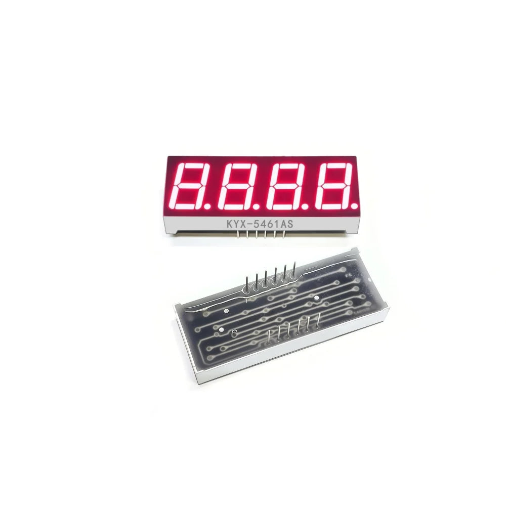 10PCS 0.56-inch 4-digit numeric tube 50mmX19mm digital display "8" height14.2mm seven-segment numeric tube 5461series5641
