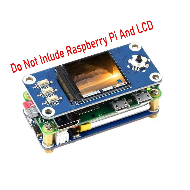 UPS HAT (C) Uninterruptible Power Supply Stable 5V Power Output For Raspberry Pi Zero