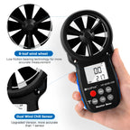 HP-866B-WM Weather Meter Anemometer Wind Speed Temperature Humidity Barometer Altitude