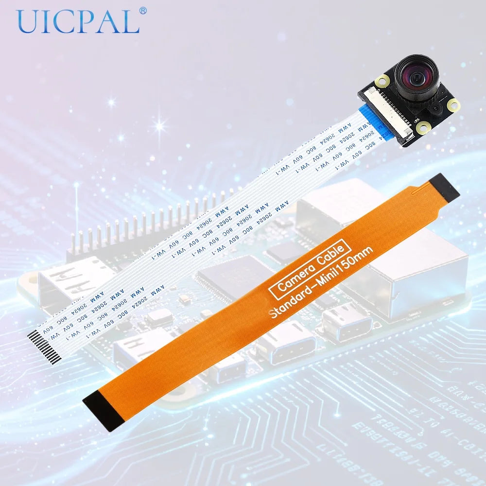 OV9281 Camera Module for Raspberry Pi5 4 4B 3B+ ZERO 2 W 79 110 160 Degrees 1280*800 1MP Black White Global Shutter 120 FPS