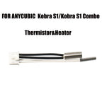 Upgraded Hotend For Kobra S1 /S1Combo 24V 50W Hot end For Anycubic Kobra S1 Thermistor&Heater For Kobra S1 Hardened Steel Nozzle